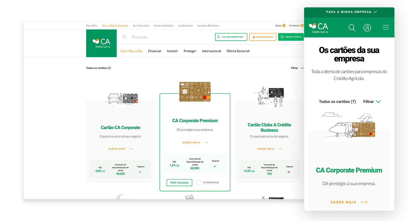 credito-agricola-website