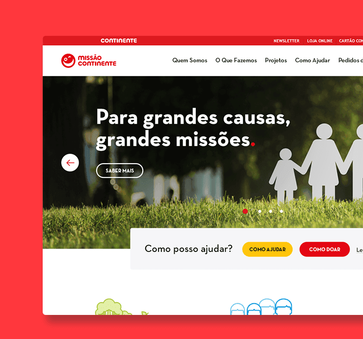 Websites Continente Websites Continente